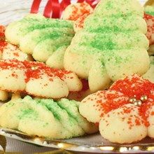 Butter Rich Spritz Butter Cookies recipe