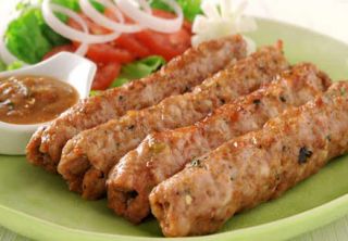 Three Pepper Beef Kabab recipe