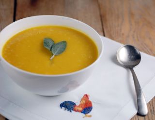 Butter Nut Squash And Apple Soup recipe