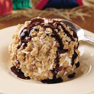 Almond Fried Ice Cream recipe