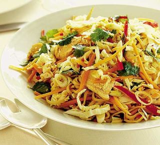 Chicken Noodles Salad recipe