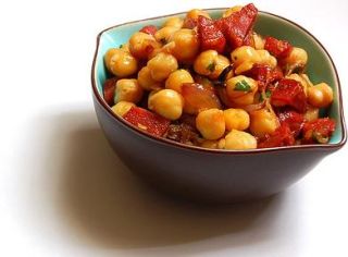 Pakistani Spicy Chickpeas recipe