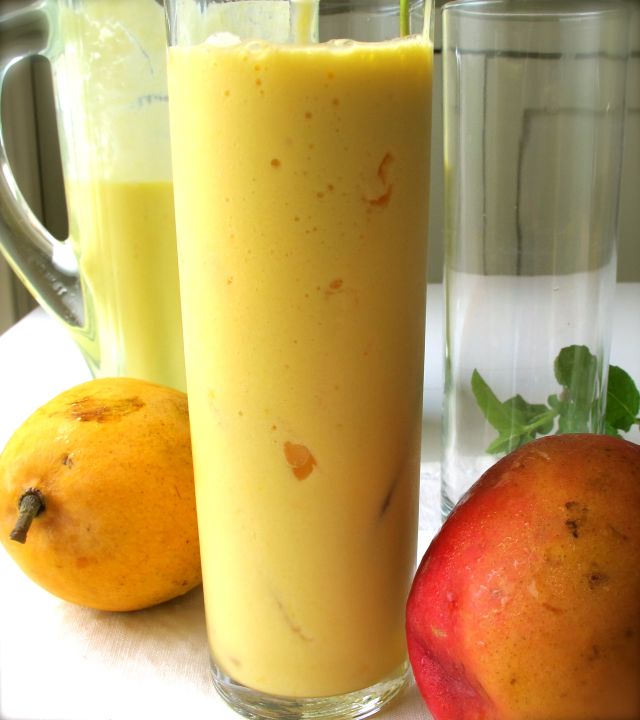 Mango Banana Lassi recipe