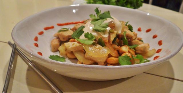 Ginger Cashew Chicken recipe
