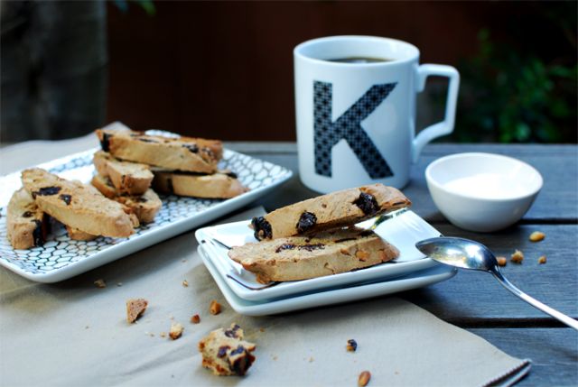 Cherry Pine Nut Biscotti recipe