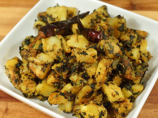 Aaloo Methi recipe
