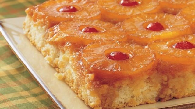 Pineapple Upside Down Cake recipe