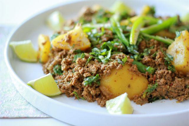Aaloo Keema recipe