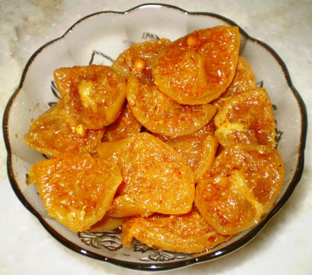 Lemon Pickle recipe