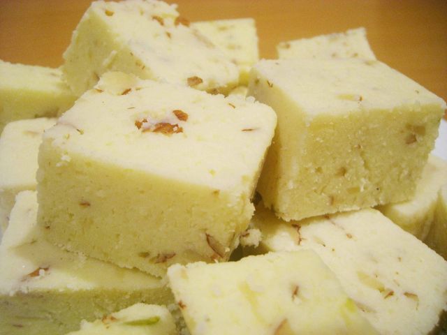 Burfi (Methai) recipe