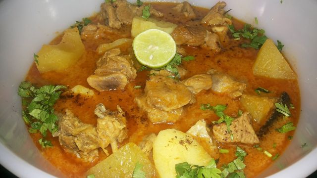 Aaloo Gosht recipe