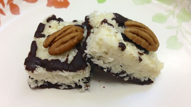 Chocolate Coconut Squares recipe