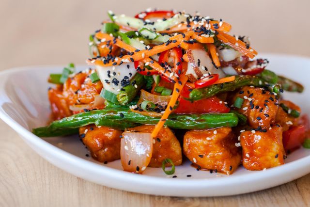 Korean Stir-Fried Chicken recipe