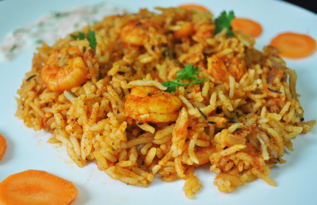 Prawn Biryani recipe